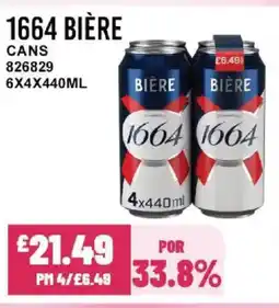 Bestway 1664 BIÈRE Cans offer