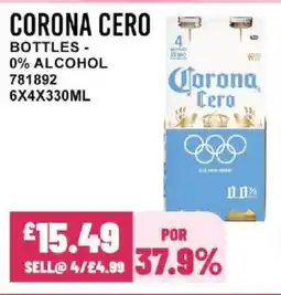 Bestway CORONA CERO Bottles - 0% alcohol offer