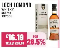 Bestway LOCH LOMOND Whisky offer