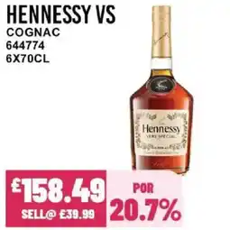 Bestway HENNESSY VS Cognac offer