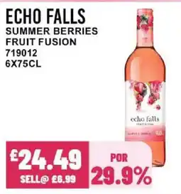 Bestway ECHO FALLS Summer berries fruit fusion offer