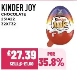 Bestway KINDER JOY Chocolate offer