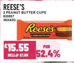 Bestway REESE'S 2 peanut butter cups offer