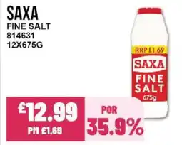 Bestway SAXA Fine salt offer