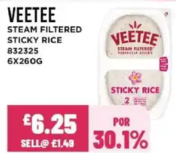 Bestway VEETEE Steam filtered sticky rice offer