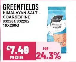 Bestway GREENFIELDS Himalayan salt - coarse/fine offer