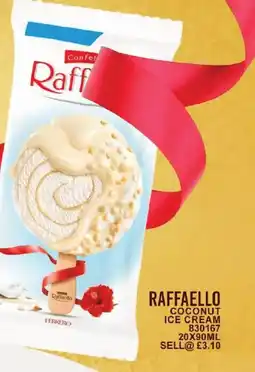 Bestway RAFFAELLO Coconut ice cream offer