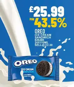 Bestway OREO Ice cream sandwich offer