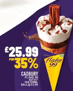 Bestway CADBURY Flake 99 offer