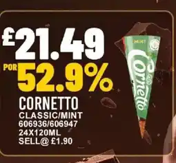 Bestway CORNETTO Classic/mint offer