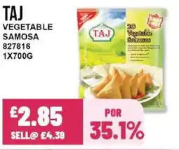 Bestway TAJ Vegetable samosa offer