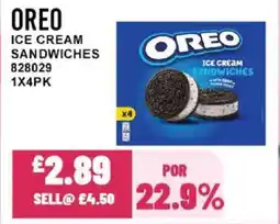 Bestway OREO Ice cream sandwiches offer