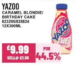 Bestway YAZOO Caramel blondie/ birthday cake offer