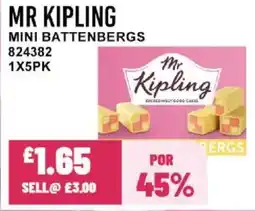 Bestway MR KIPLING Mini battenbergs offer
