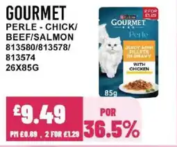 Bestway GOURMET Perle - chick/ beef/salmon offer