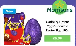 Morrisons Cadbury Creme Egg Chocolate Easter Egg offer