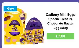 Morrisons Cadbury Mini Eggs Special Gesture Chocolate Easter Egg offer