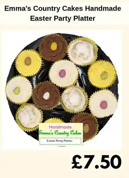 Sainsbury's Emma's Country Cakes Handmade Easter Party Platter offer
