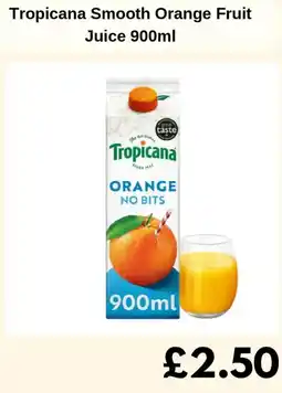 Sainsbury's Tropicana Smooth Orange Fruit Juice offer