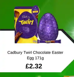 Asda Cadbury Twirl Chocolate Easter Egg offer