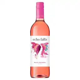 Iceland Echo Falls White Zinfandel Rosé Wine 75cl offer