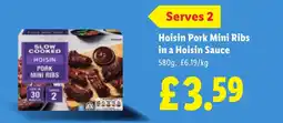 Lidl Hoisin Pork Mini Ribs in a Hoisin Sauce offer