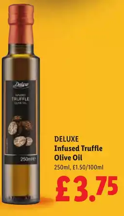 Lidl DELUXE Infused Truffle Olive Oil offer