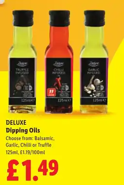 Lidl DELUXE Dipping Oils offer
