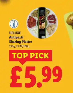 Lidl DELUXE Antipasti Sharing Platter offer