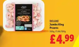 Lidl DELUXE Jumbo King Prawns offer