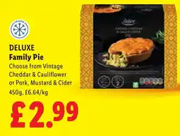 Lidl DELUXE Family Pie offer
