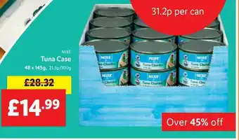 Lidl Nixe Tuna Case offer