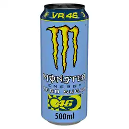 Iceland Monster Energy Drink Rossi VR46 Zero Sugar 500ml Can offer