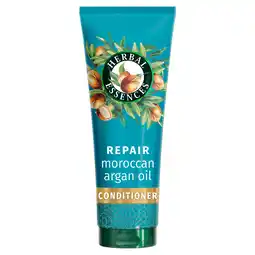 Iceland Herbal Essences Repair Moroccan Argan Oil Conditioner 250ml to Nourish Damaged Hair offer