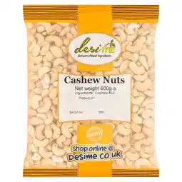 Iceland Desime Cashew Nuts 600g offer