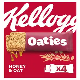Iceland Kellogg's Oaties Honey & Oat snack bar 4x40g offer