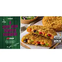 Iceland Iceland 4 Spicy Bean Quarter Pounders 454g offer