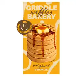 Iceland Griddle Bakery 6 Original Waffles 200g offer