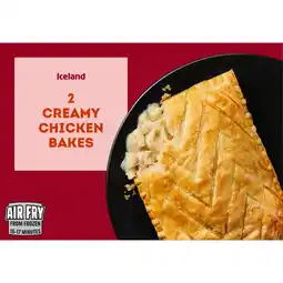Iceland Iceland 2 Creamy Chicken Bakes 260g offer