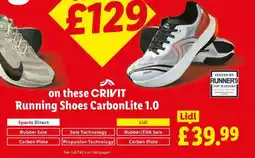Lidl CRIVIT Running Shoes CarbonLite 1.0 offer
