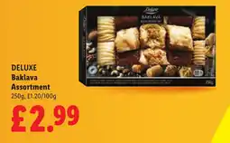 Lidl DELUXE Baklava Assortment offer