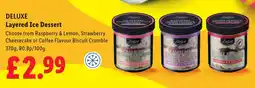 Lidl DELUXE Layered Ice Dessert offer