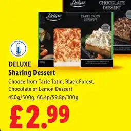 Lidl DELUXE Sharing Dessert offer