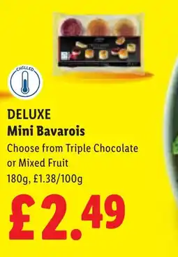 Lidl DELUXE Mini Bavarois offer