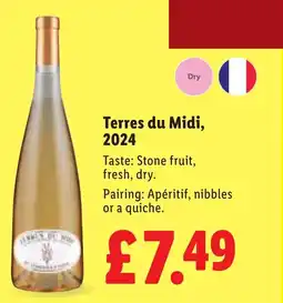 Lidl Terres du Midi, 2024 offer