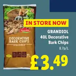 Lidl GRANDIOL Decorative Bark Chips offer