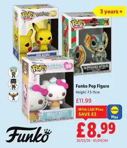Lidl Funko Pop Figure offer