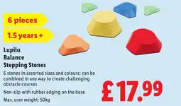 Lidl Lupilu Balance Stepping Stones offer