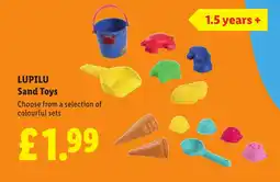 Lidl LUPILU Sand Toys offer