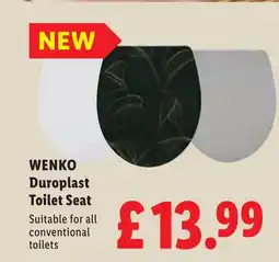 Lidl WENKO Duroplast Toilet Seat offer